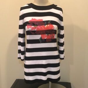 Soft Surroundings Sweater Black and White